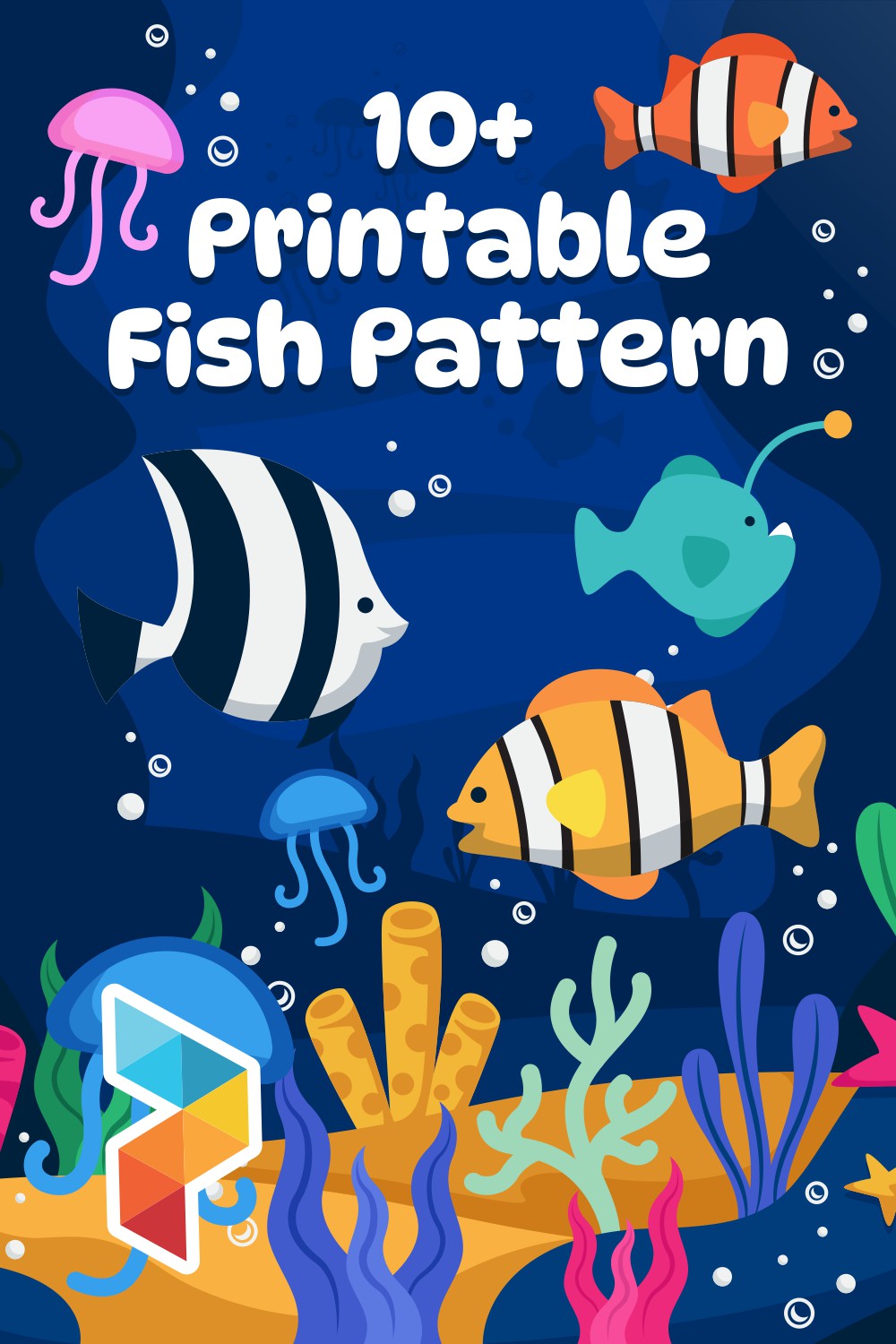 Printable Fish Pattern