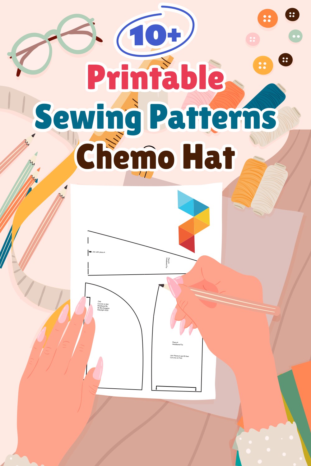 Sewing Patterns Chemo Hat