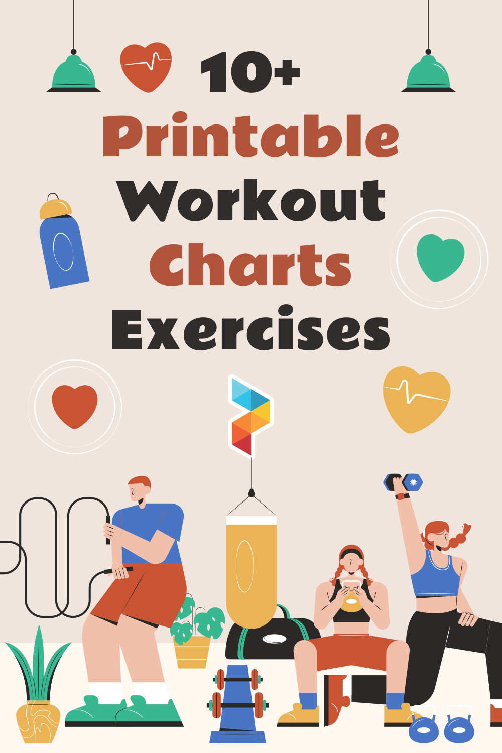Printable Workout Charts Exercises