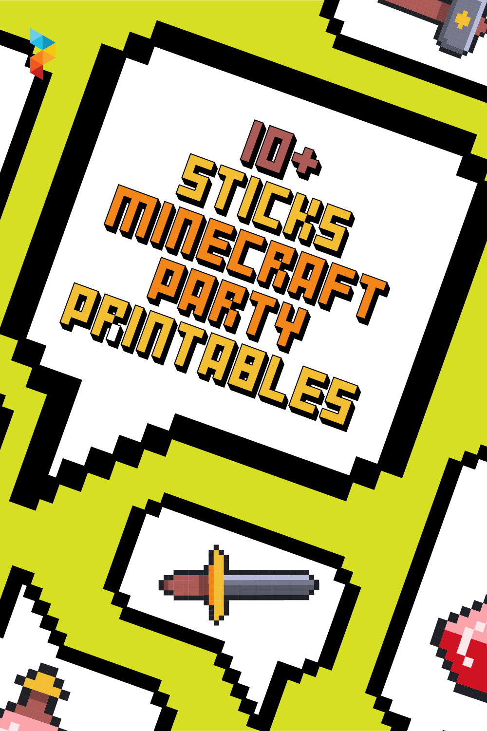 Sticks Minecraft Party Printables