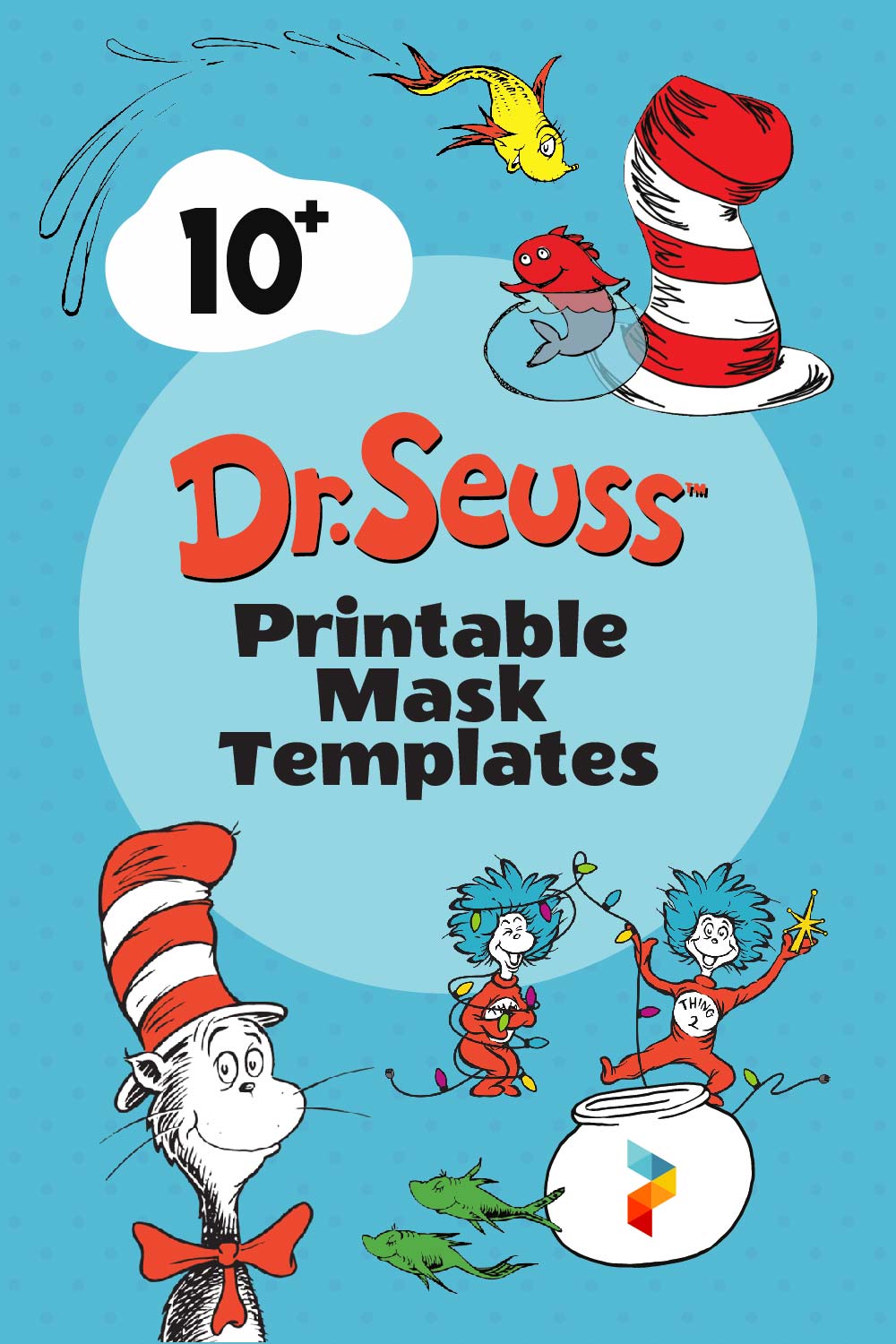 Dr. Seuss Mask Templates