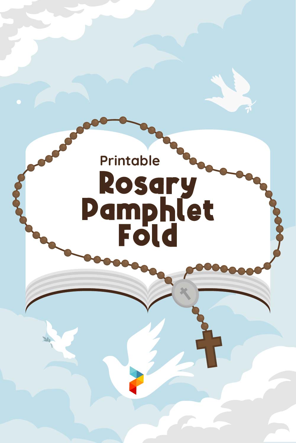 Printable Rosary Pamphlet Fold