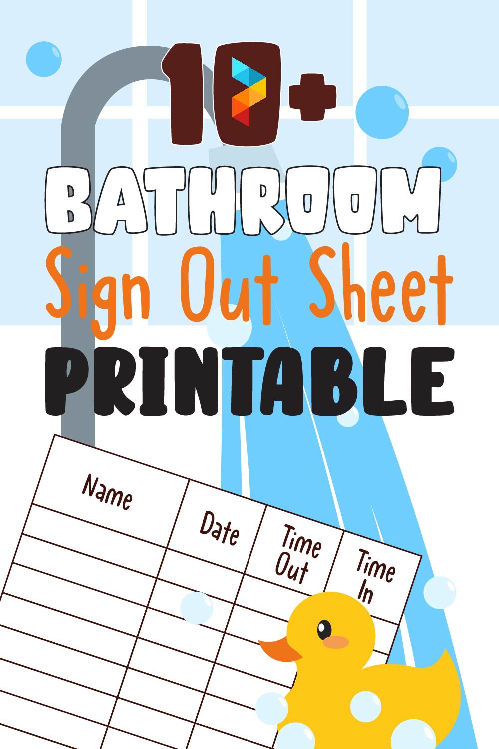 Bathroom Sign Out Sheet