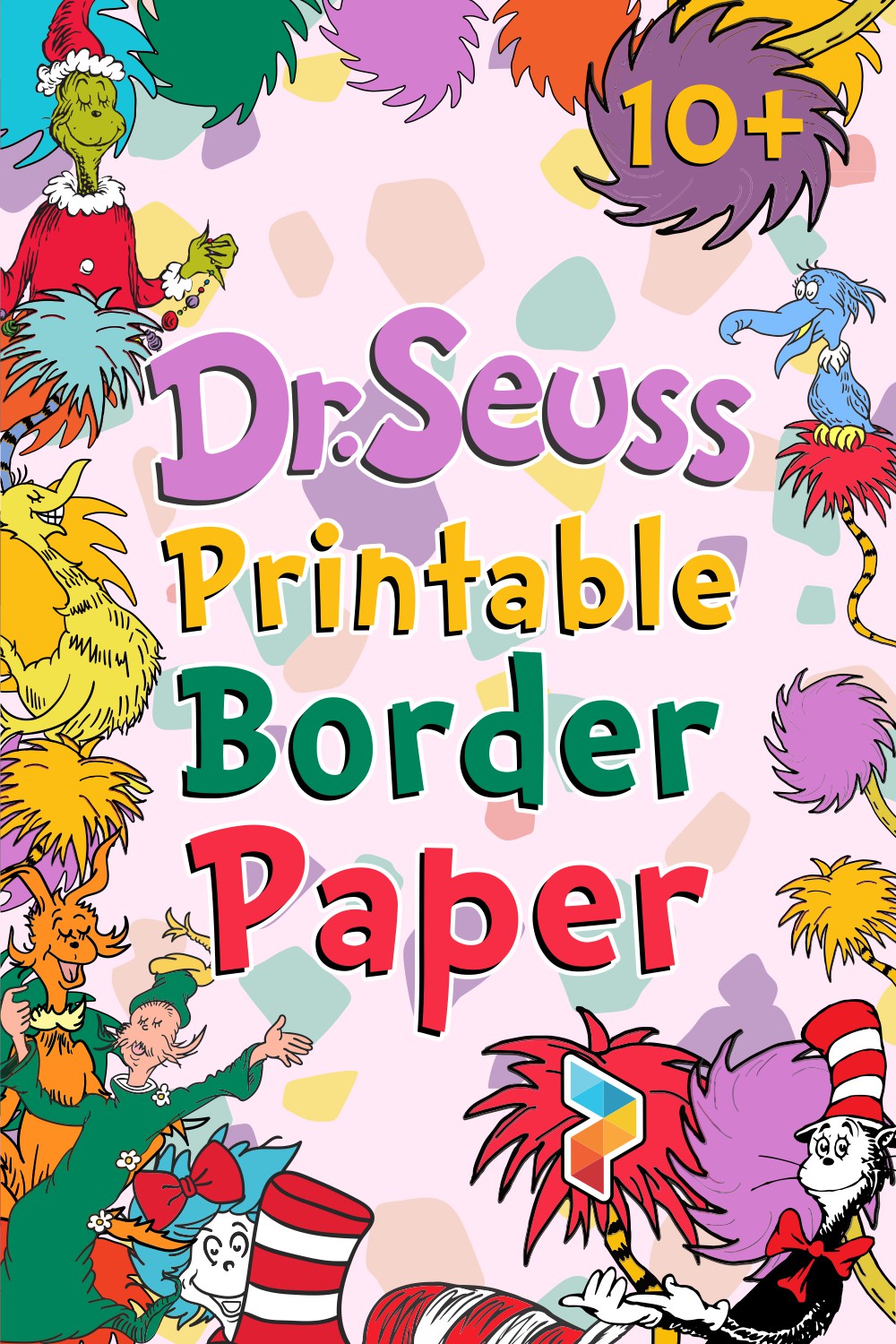 Dr. Seuss Border Paper