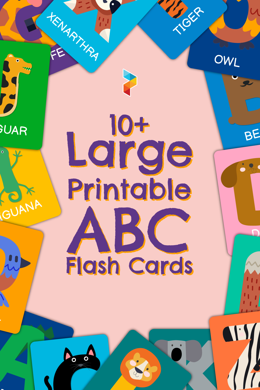 Large ABC Flash Cards