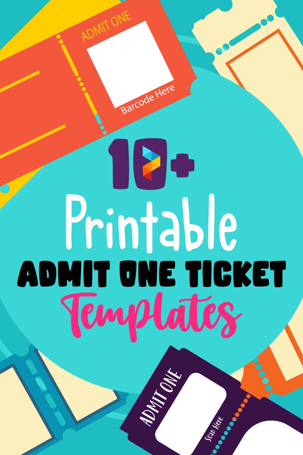 Admit One Ticket Templates