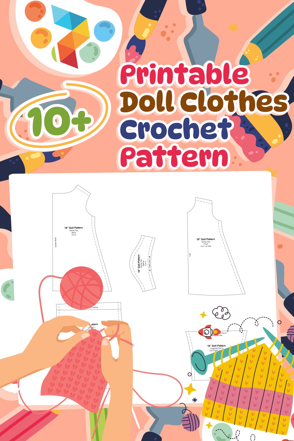Doll Clothes Crochet Pattern