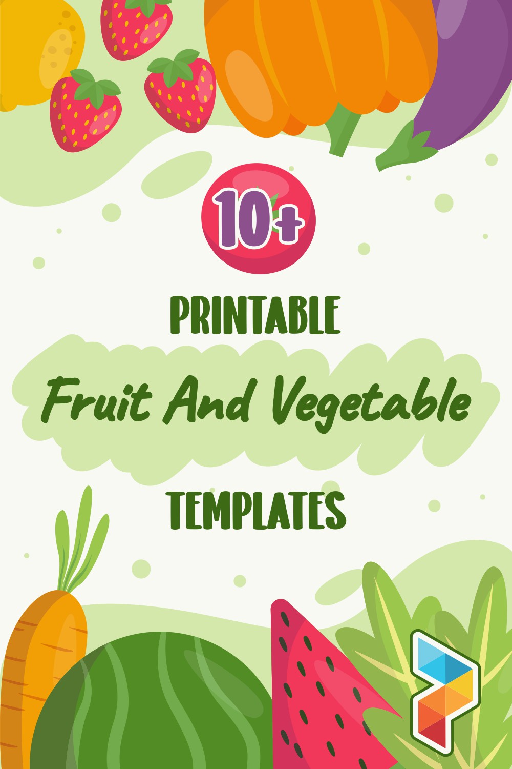 Fruit And Vegetable Templates
