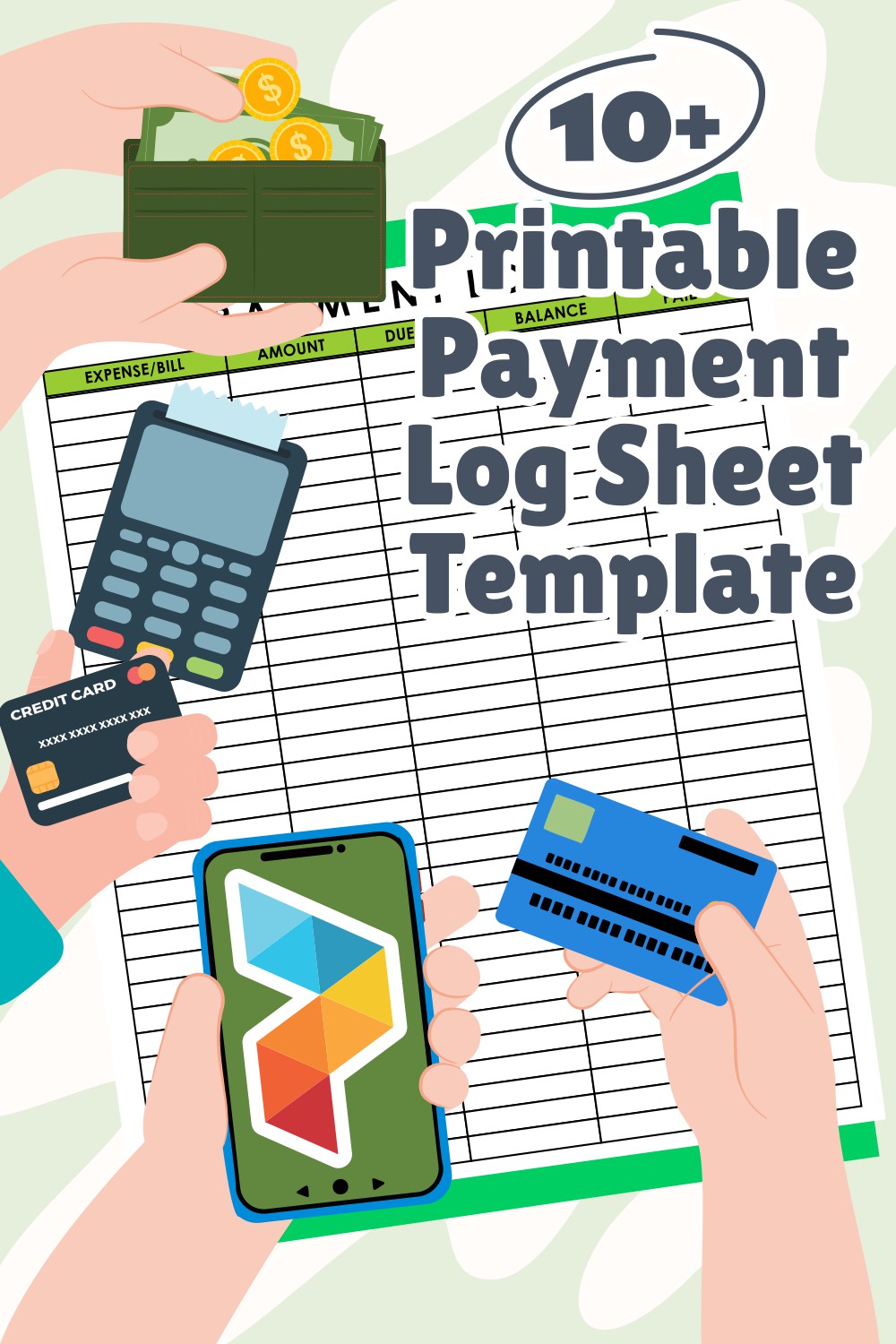 Payment Log Sheet Template