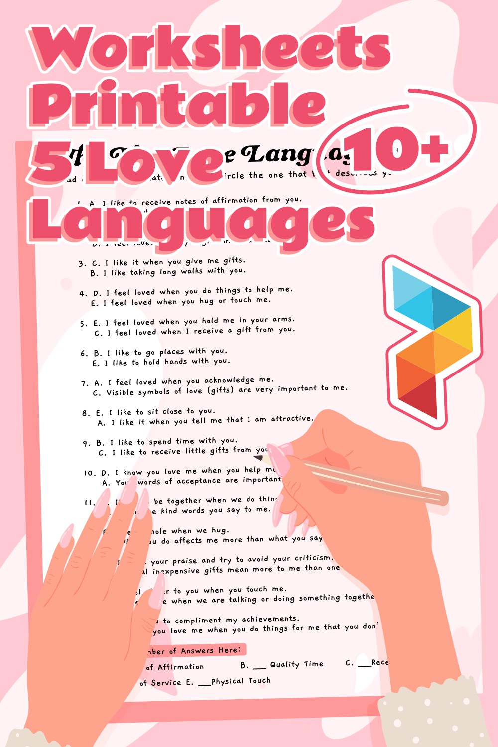 Worksheets 5 Love Languages