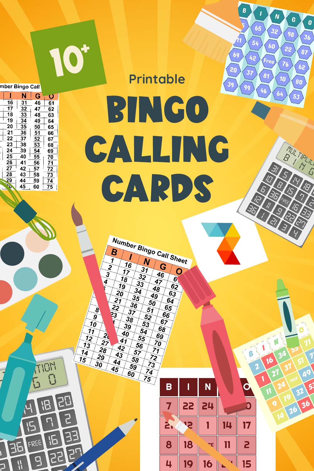 Bingo Calling Cards