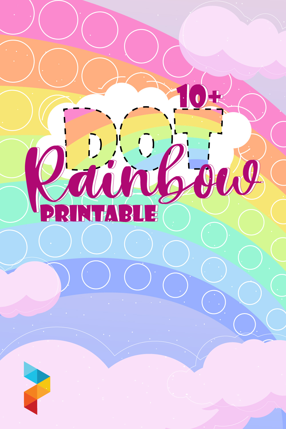 Dot Rainbow Printable