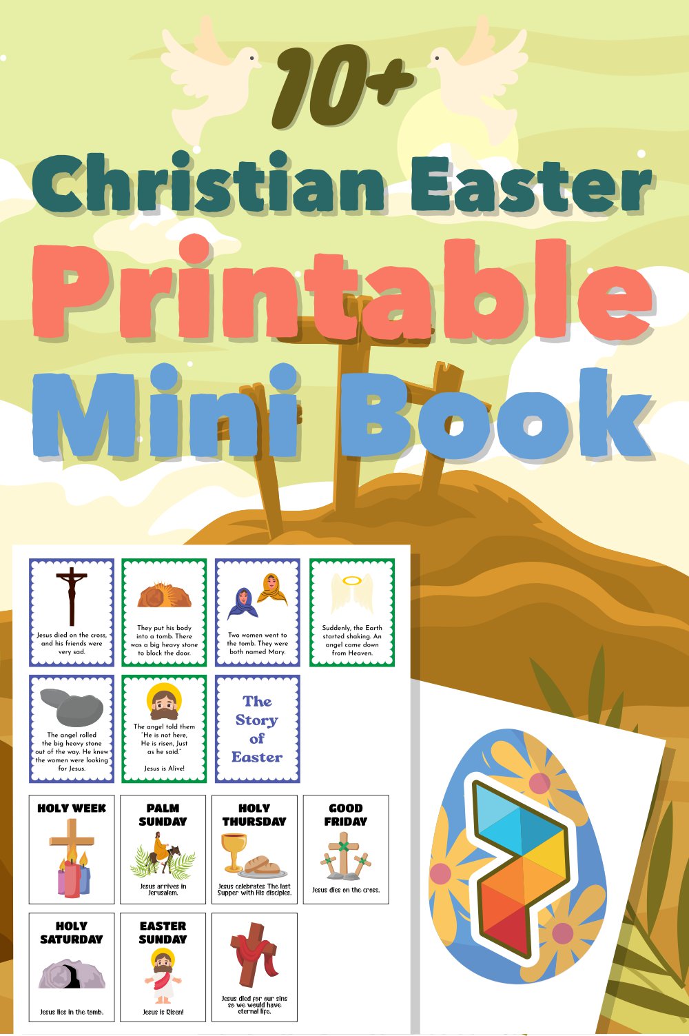 Christian Easter Mini Book