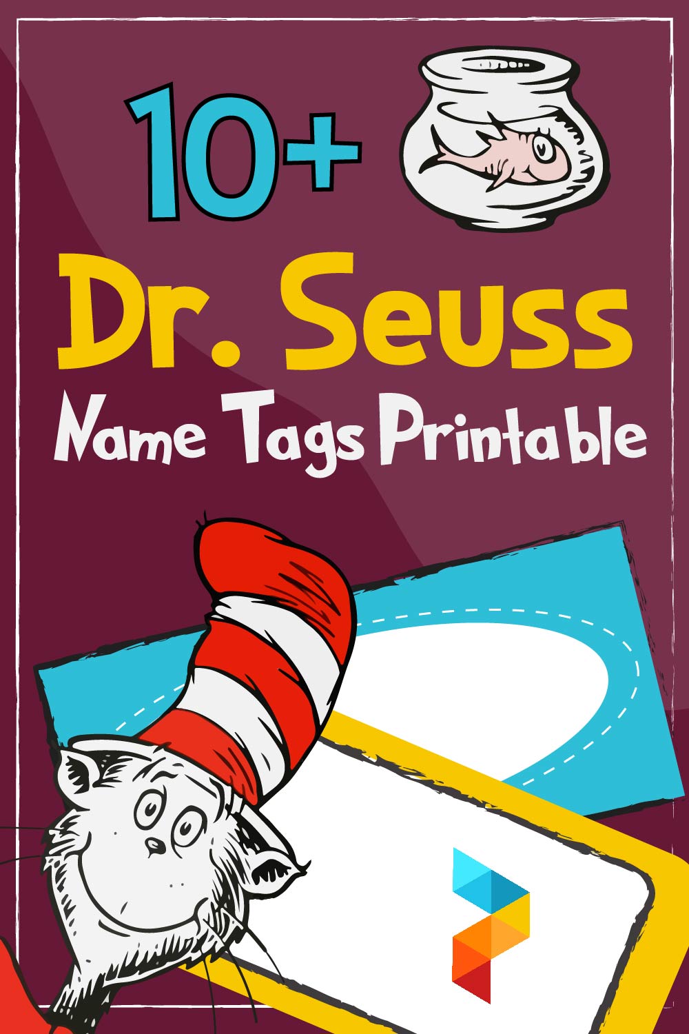 Dr. Seuss Name Tags