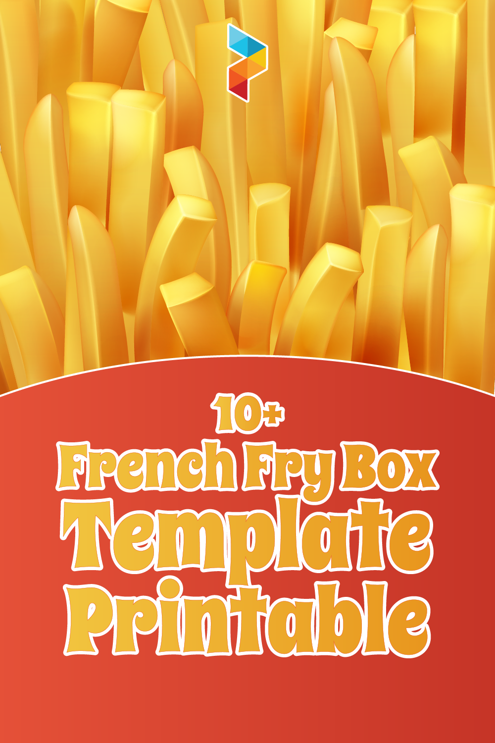 French Fry Box Template