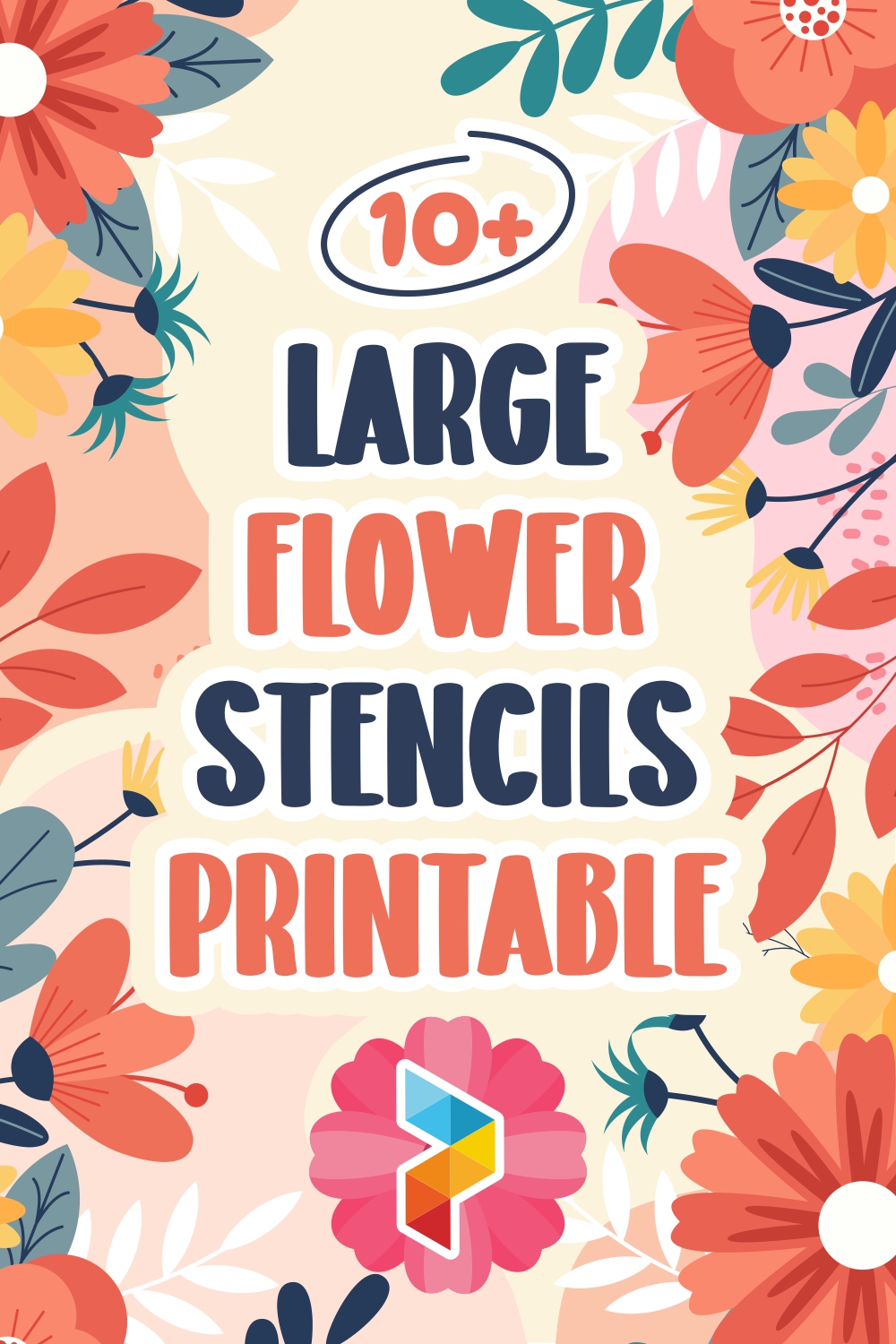 Large Flower Stencils