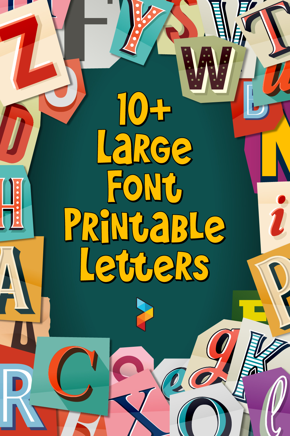 Large Font Letters