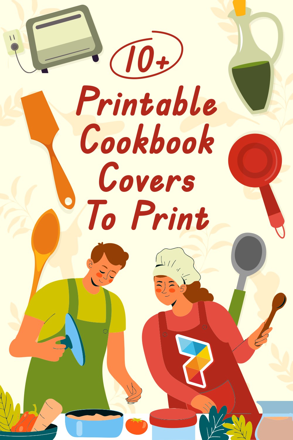 Cookbook Covers To Print