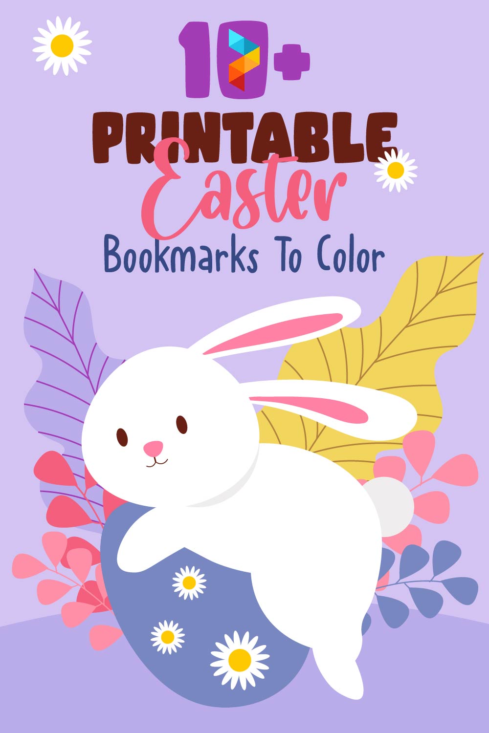 Easter Bookmarks To Color