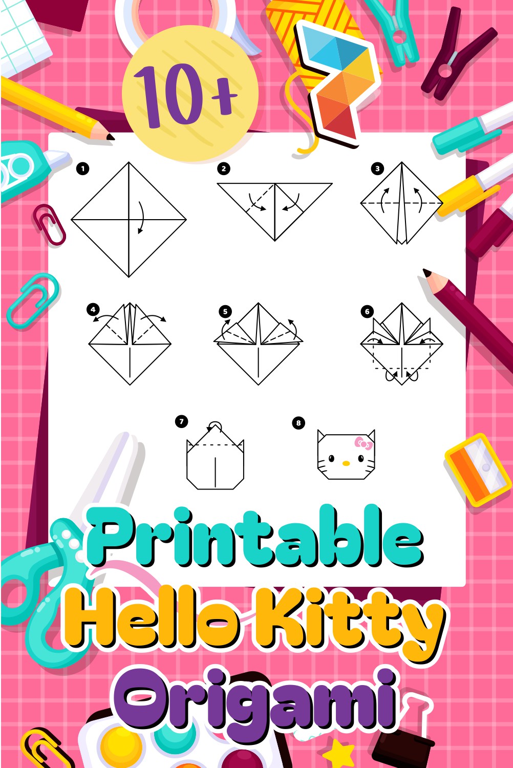 Hello Kitty Origami