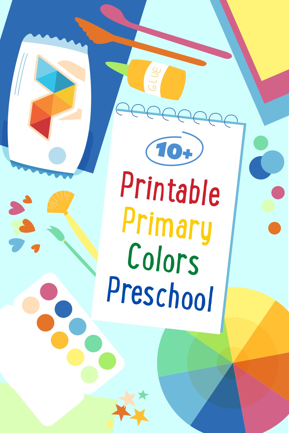 Printable Primary Colors Preschool