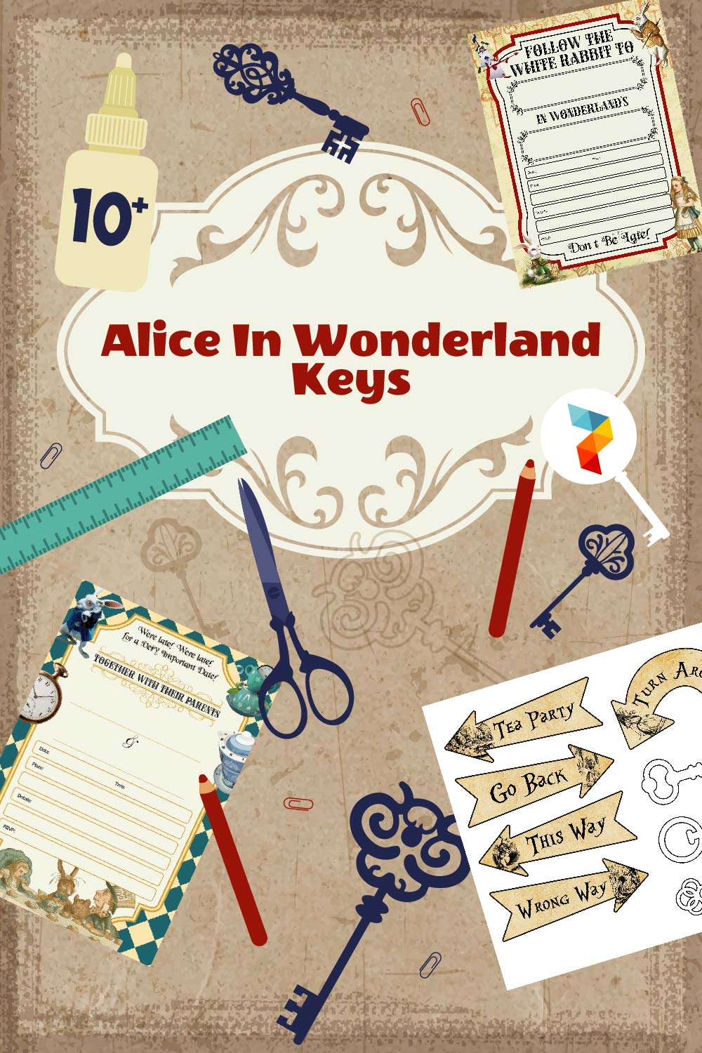 Alice In Wonderland Keys