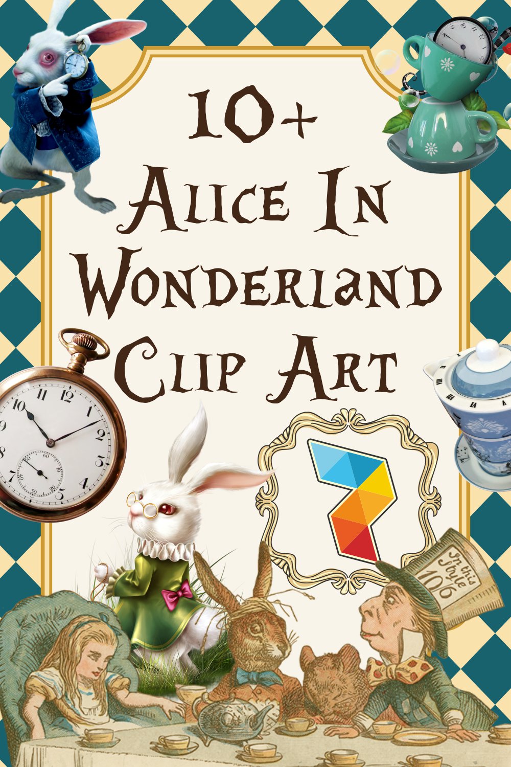 Alice In Wonderland Clip Art