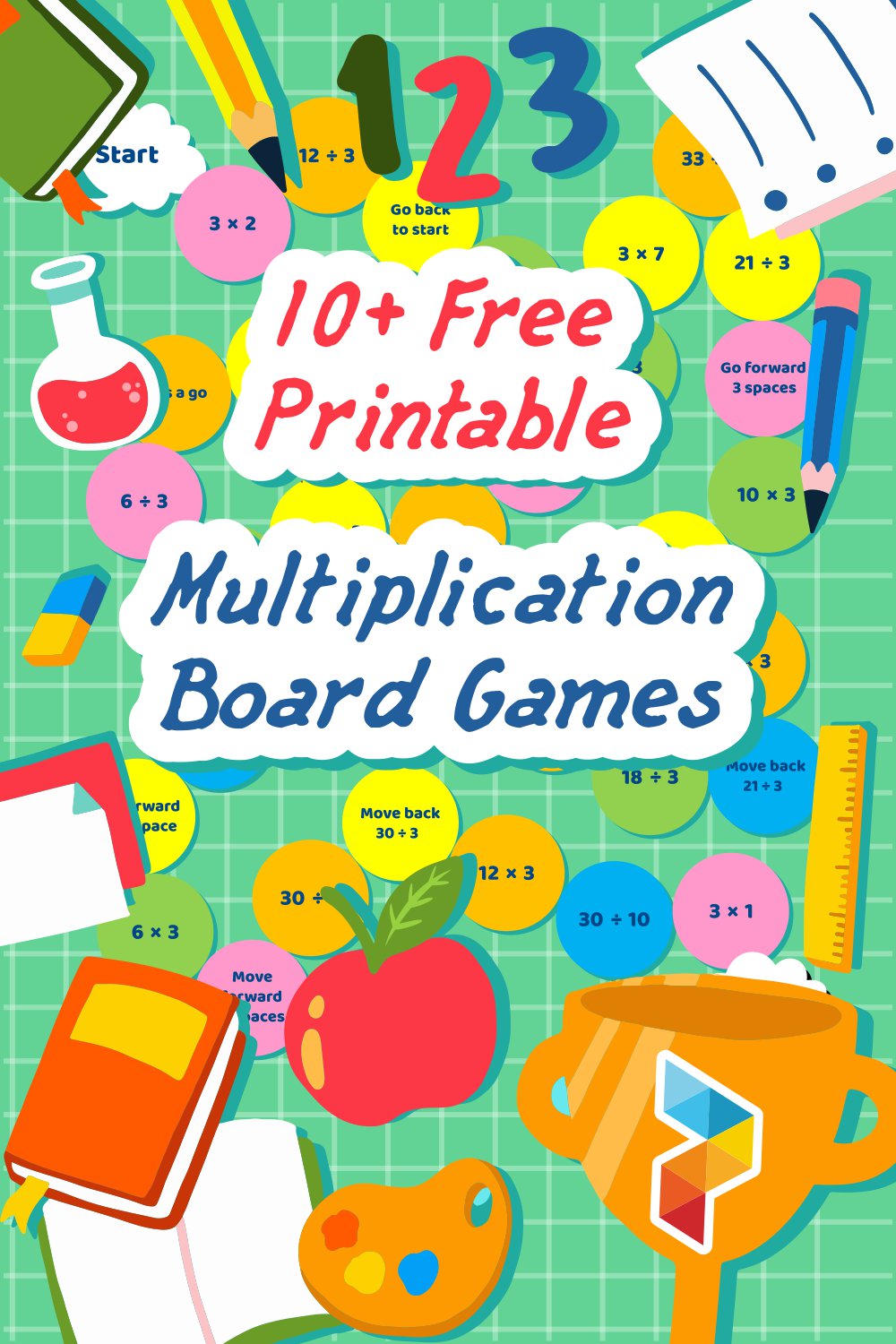 Multiplication Board Games