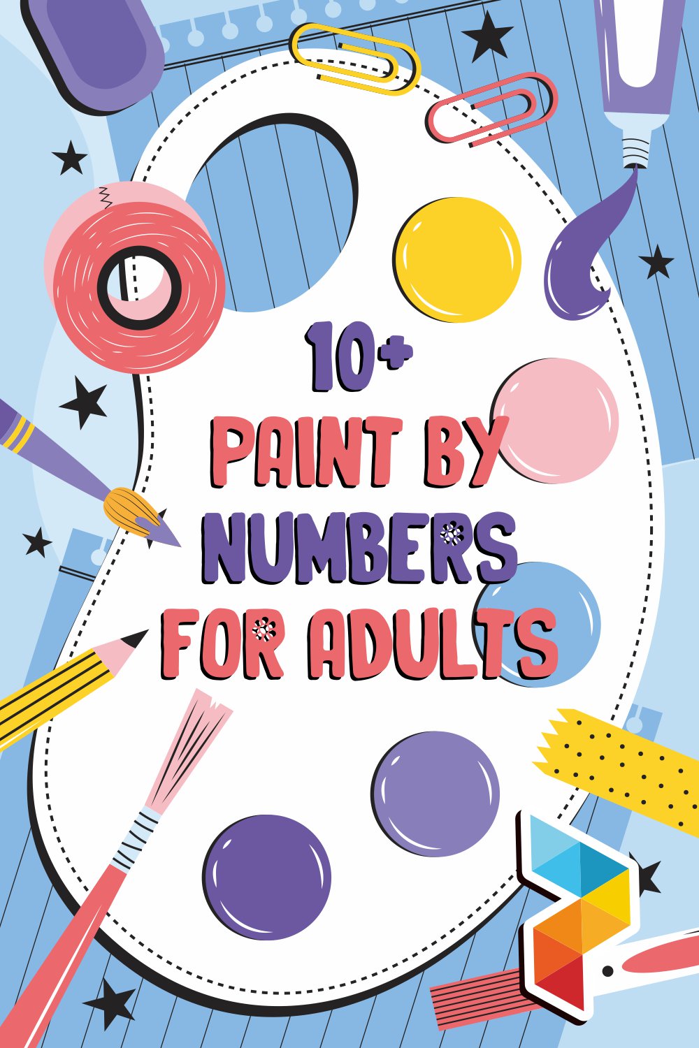 Paint By Numbers For Adults