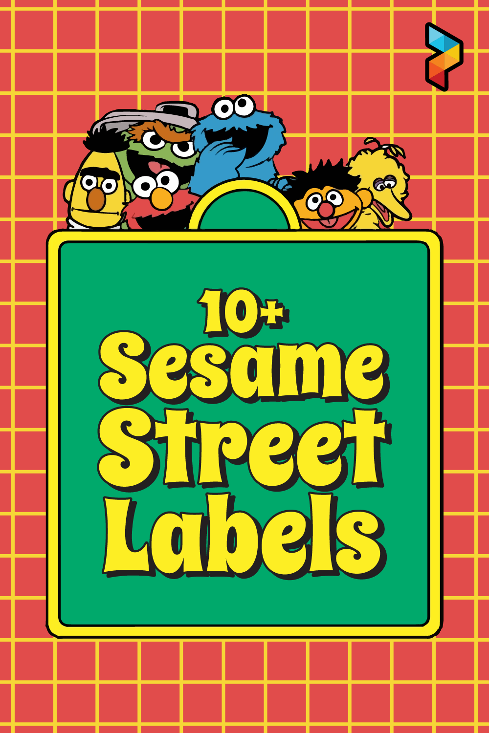 Sesame Street Labels