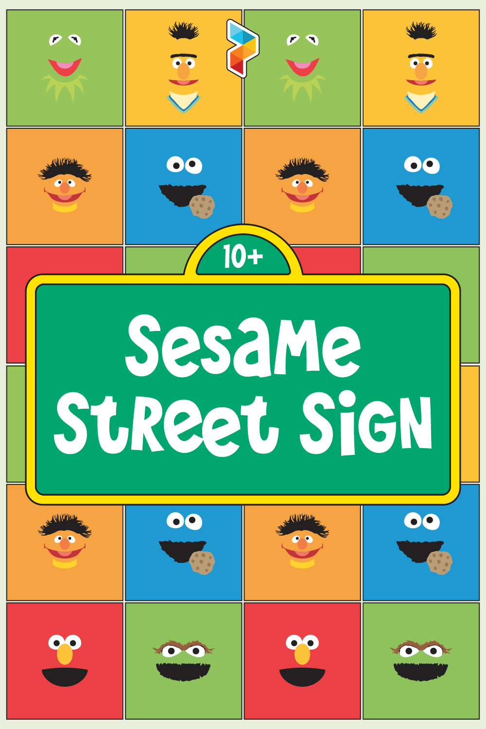 Sesame Street Sign