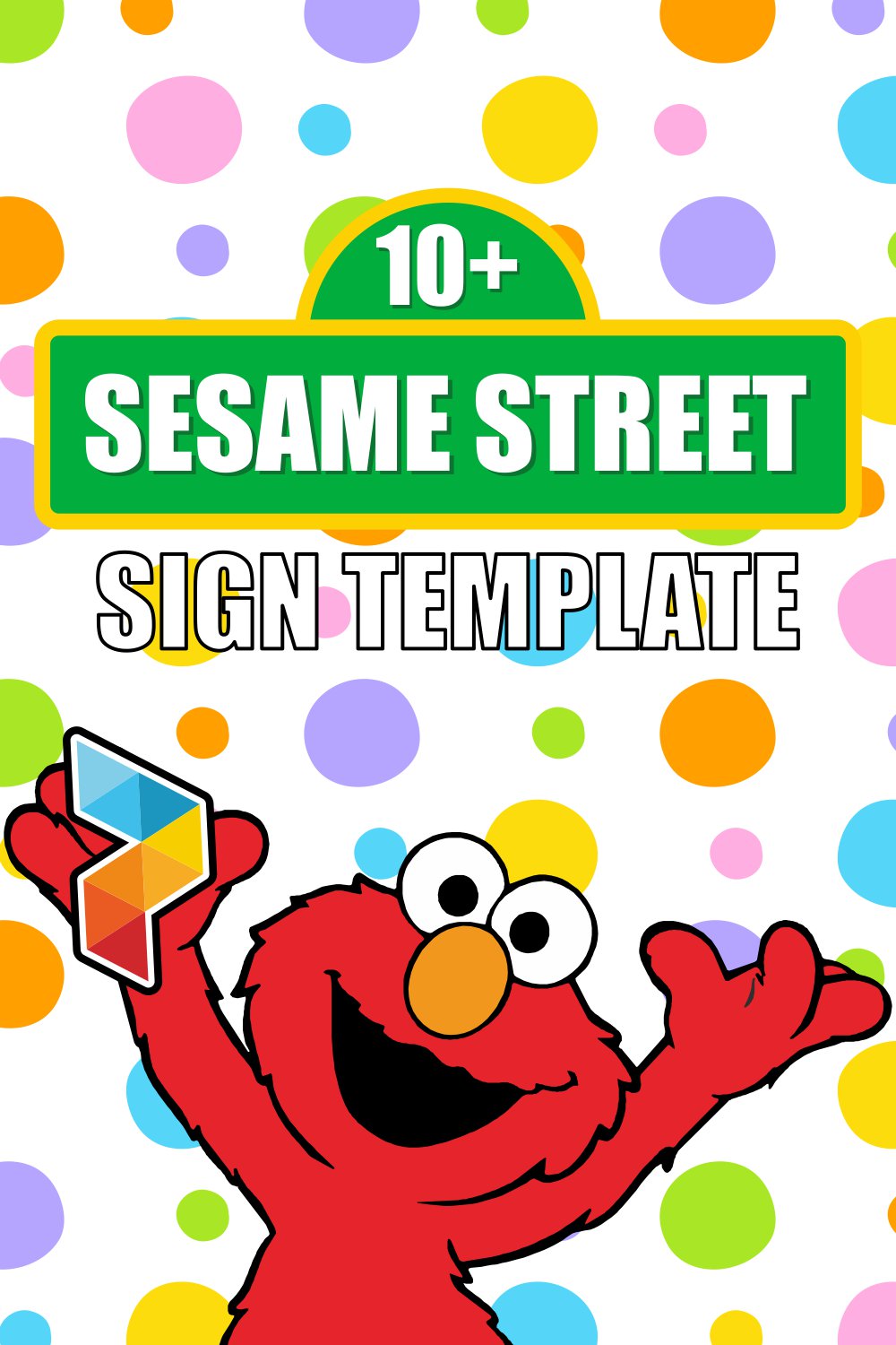 Sesame Street Sign Template