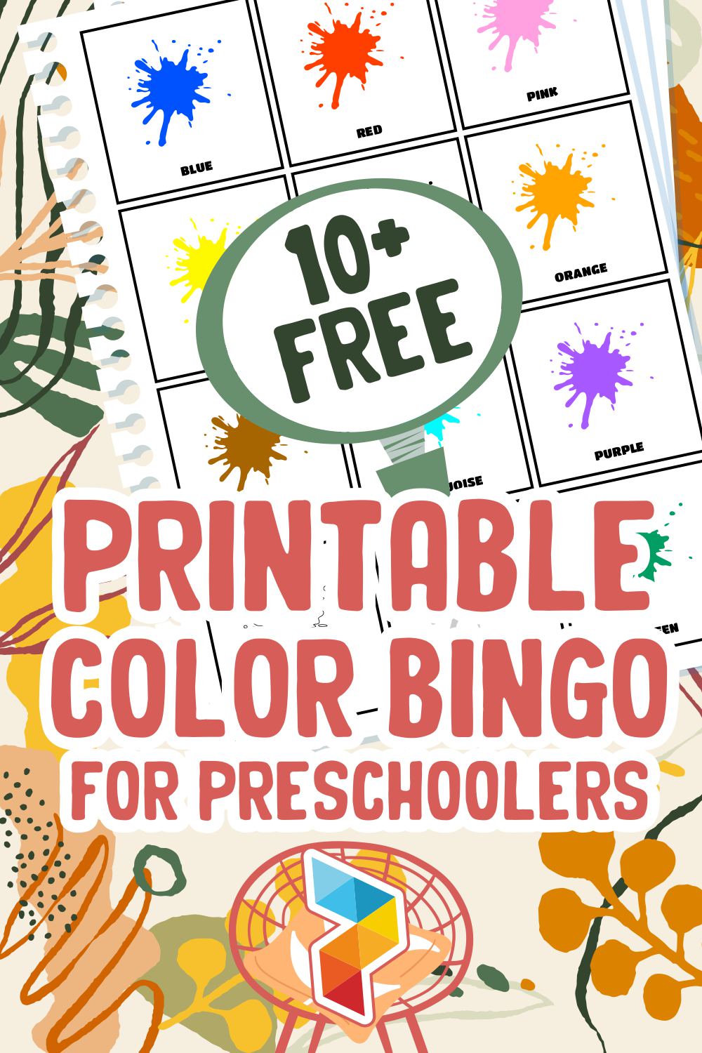 Color Bingo For Preschoolers