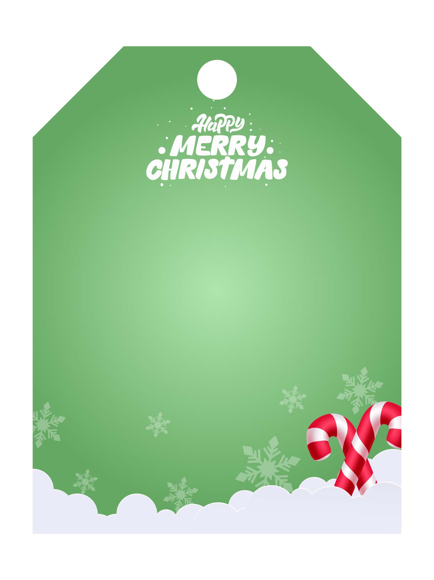Printable Christmas Gift Tags Large Size