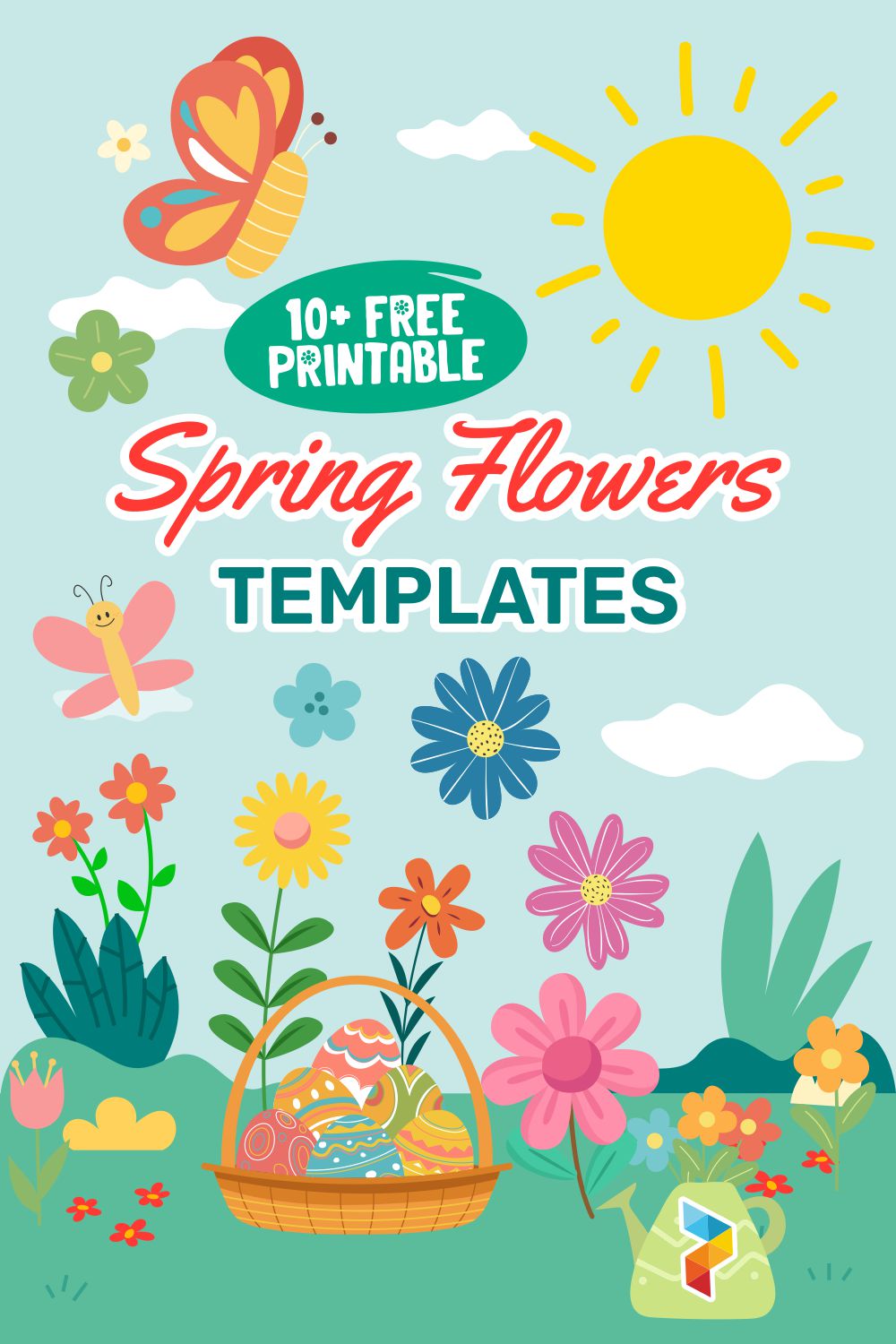 Spring Flowers Templates