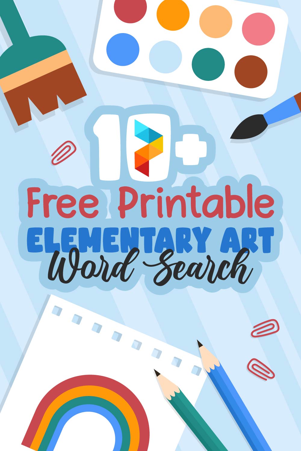 Elementary Art Word Search