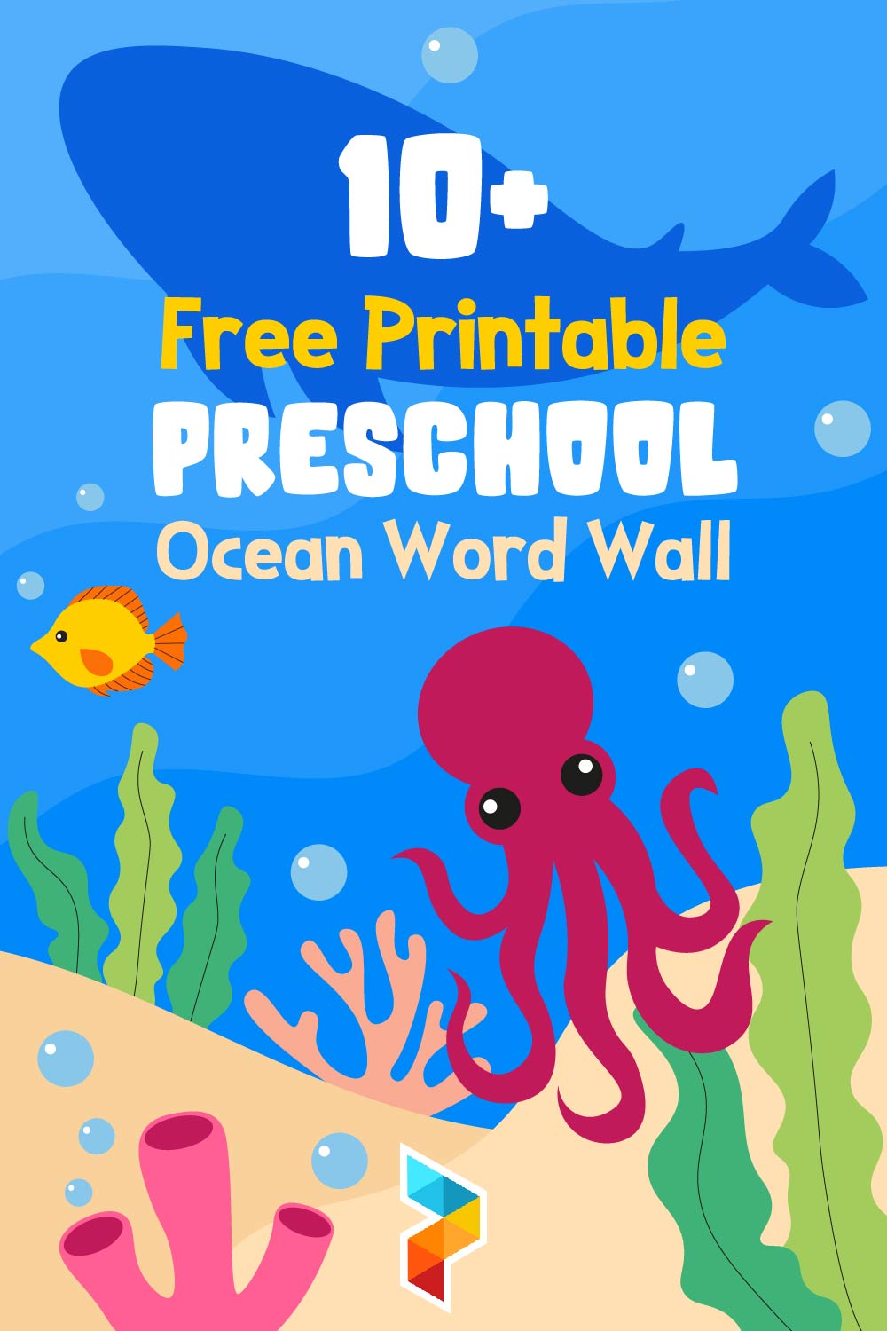 Preschool Ocean Word Wall