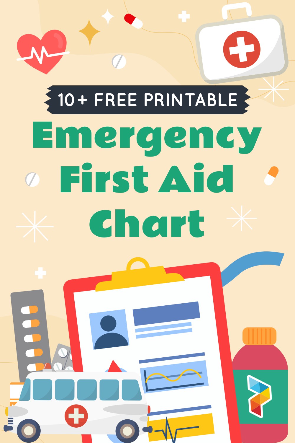 Emergency First Aid Chart
