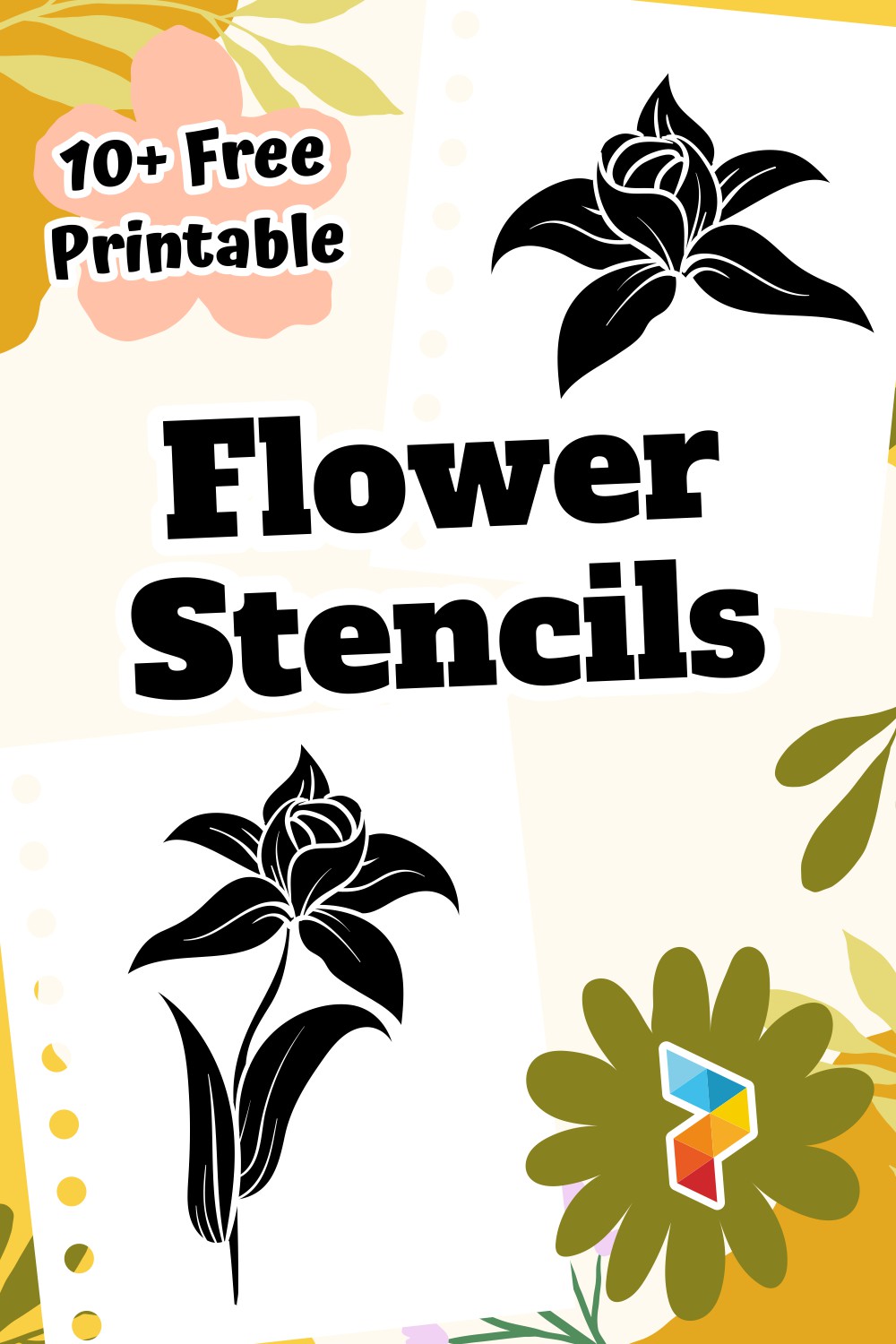 Flower Stencils Flower Stencils