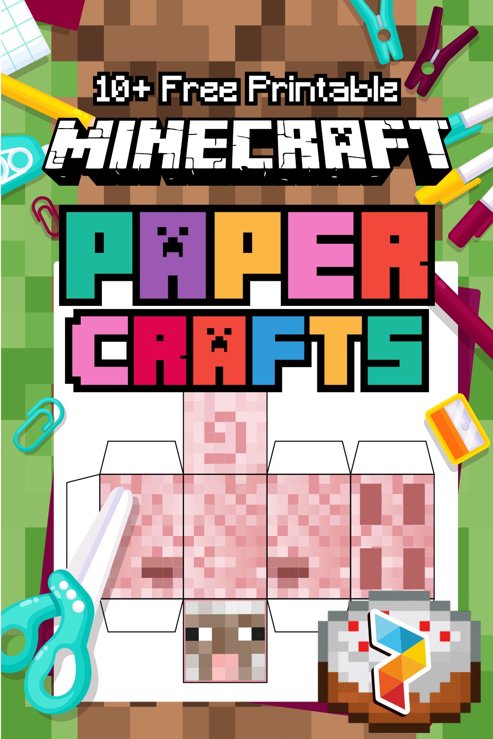Minecraft Paper Crafts