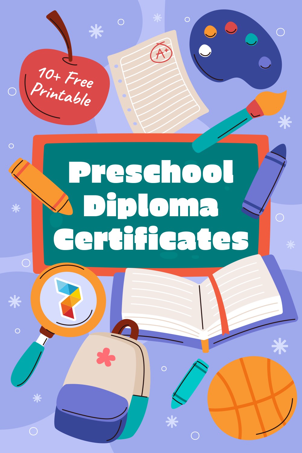 Preschool Diploma Certificates