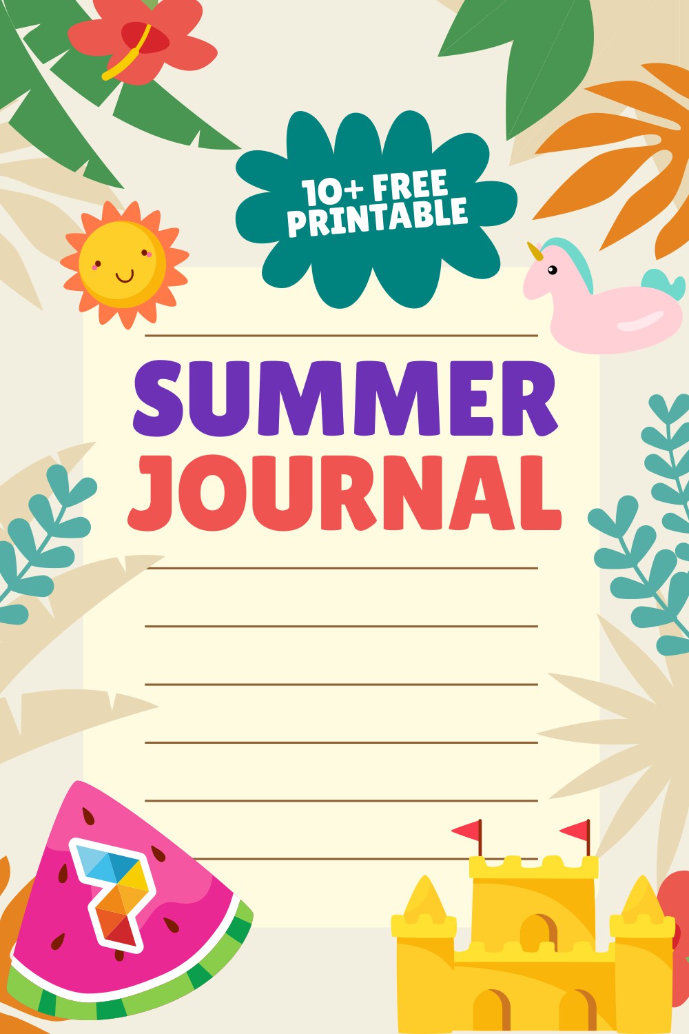 Summer Journal Summer Journal