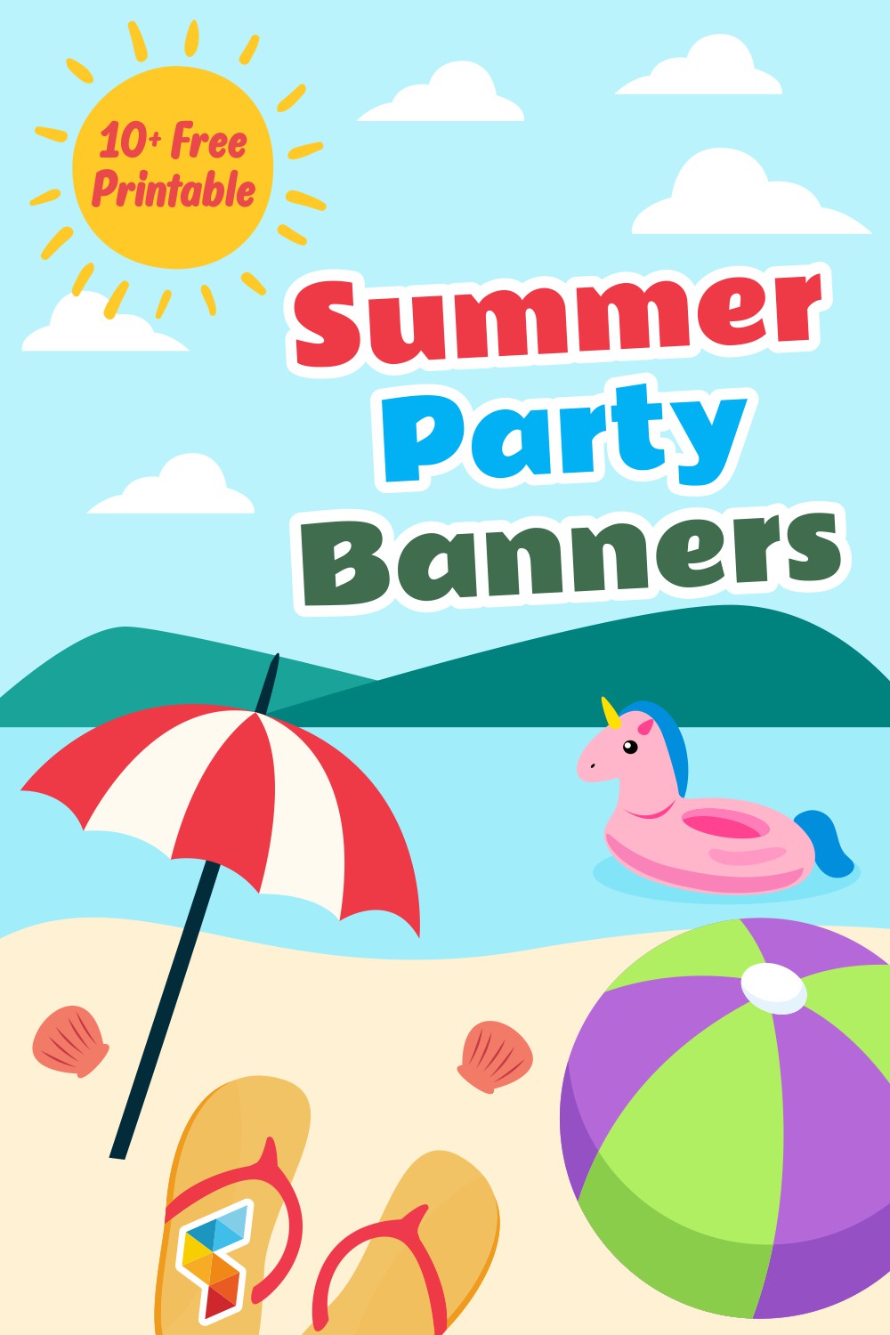 Summer Party Banners