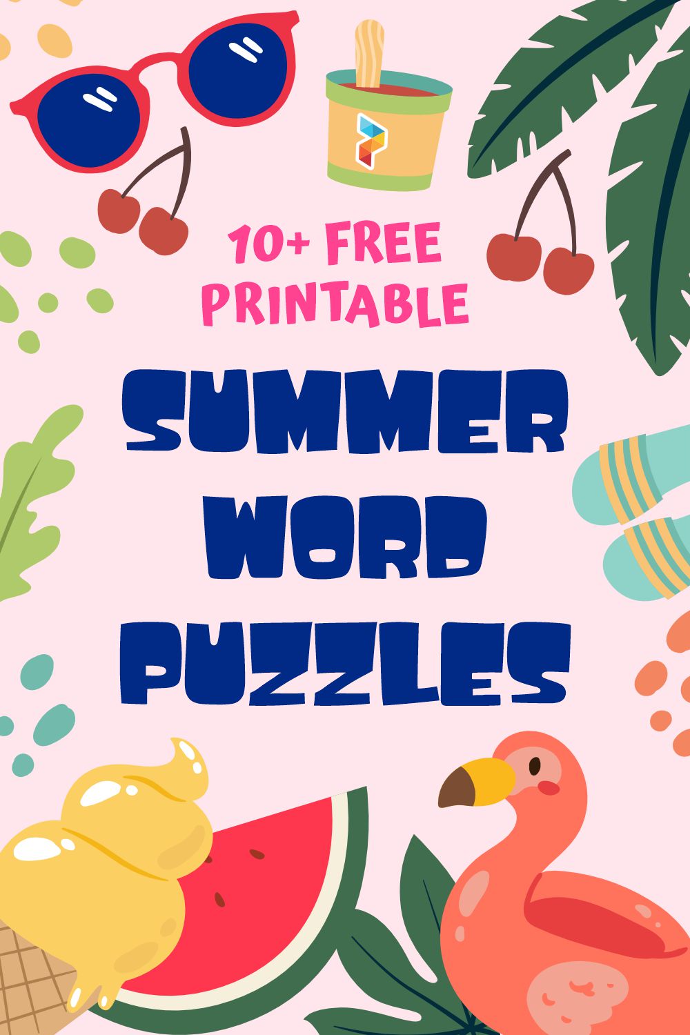 Summer Word Puzzles