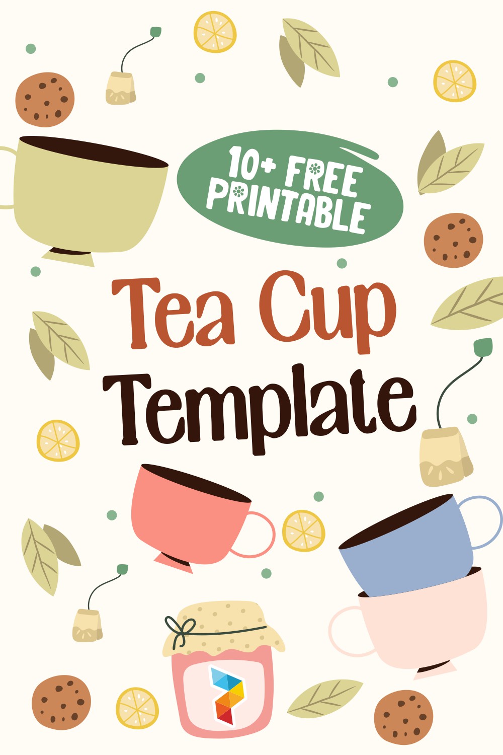 Tea Cup Template Tea Cup Template