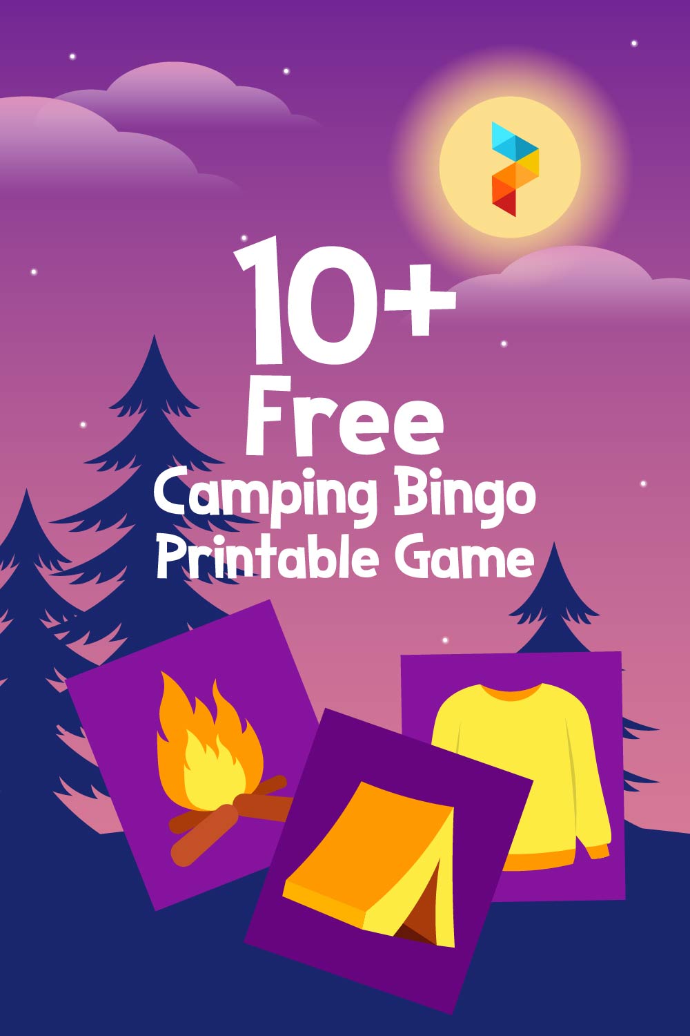 Camping Bingo Game Camping Bingo Game