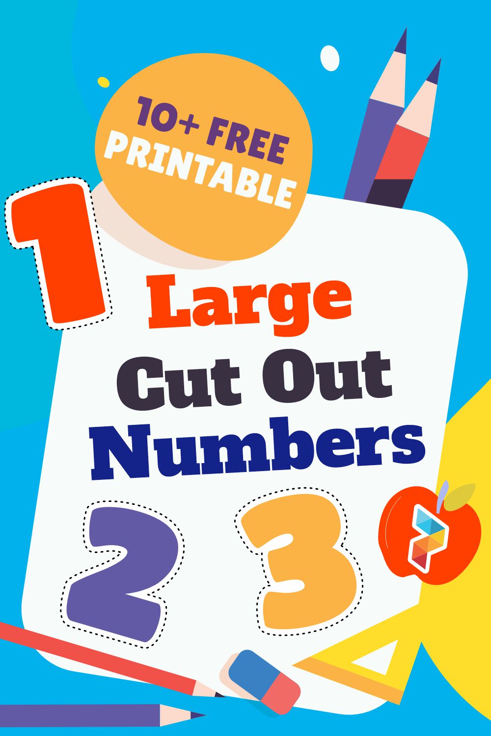 Large Cut Out Numbers