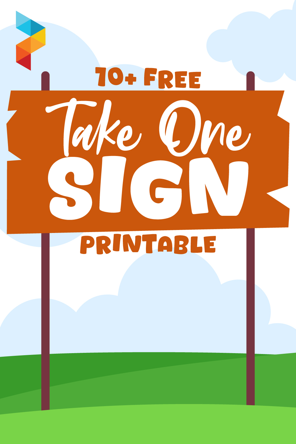 Take One Sign