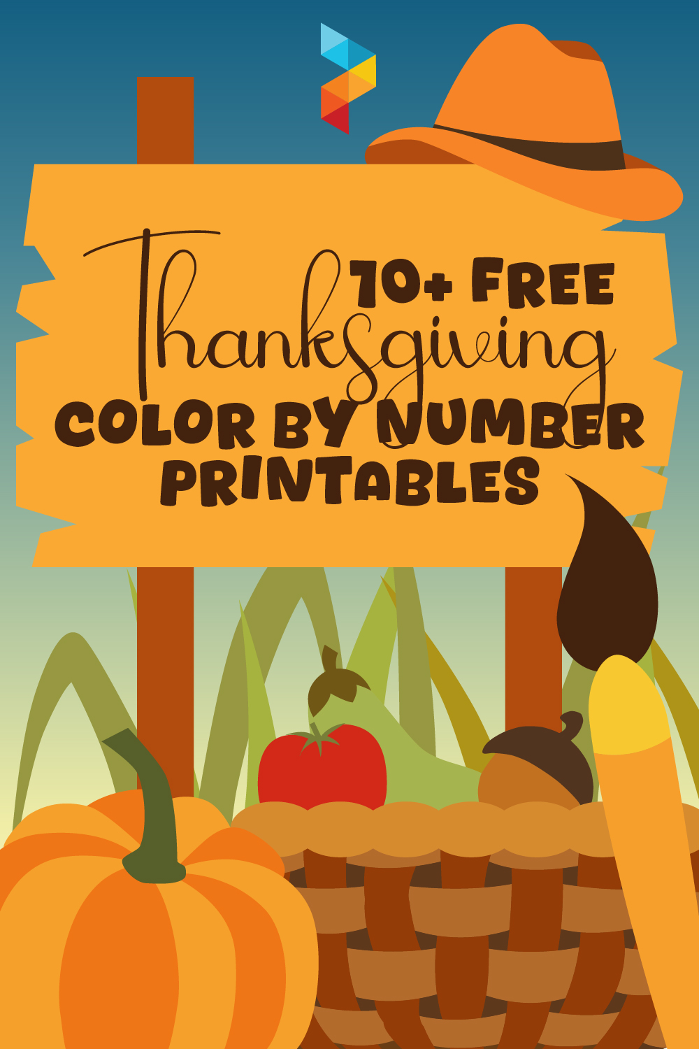 Thanksgiving Color By Number Thanksgiving Color By Number