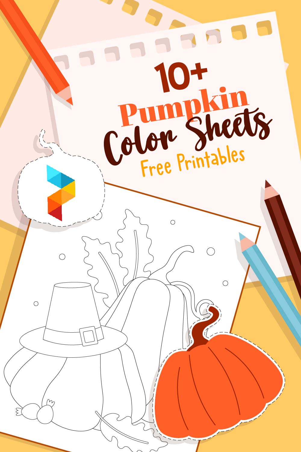 Pumpkin Color Sheets Pumpkin Color Sheets